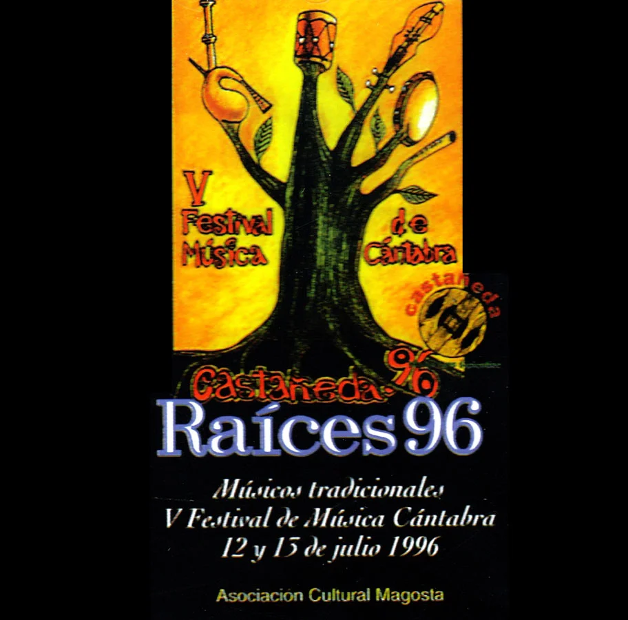 CD-música tradicional de Cantabria: "Raíces 96. V Festival de Música Cántabra"