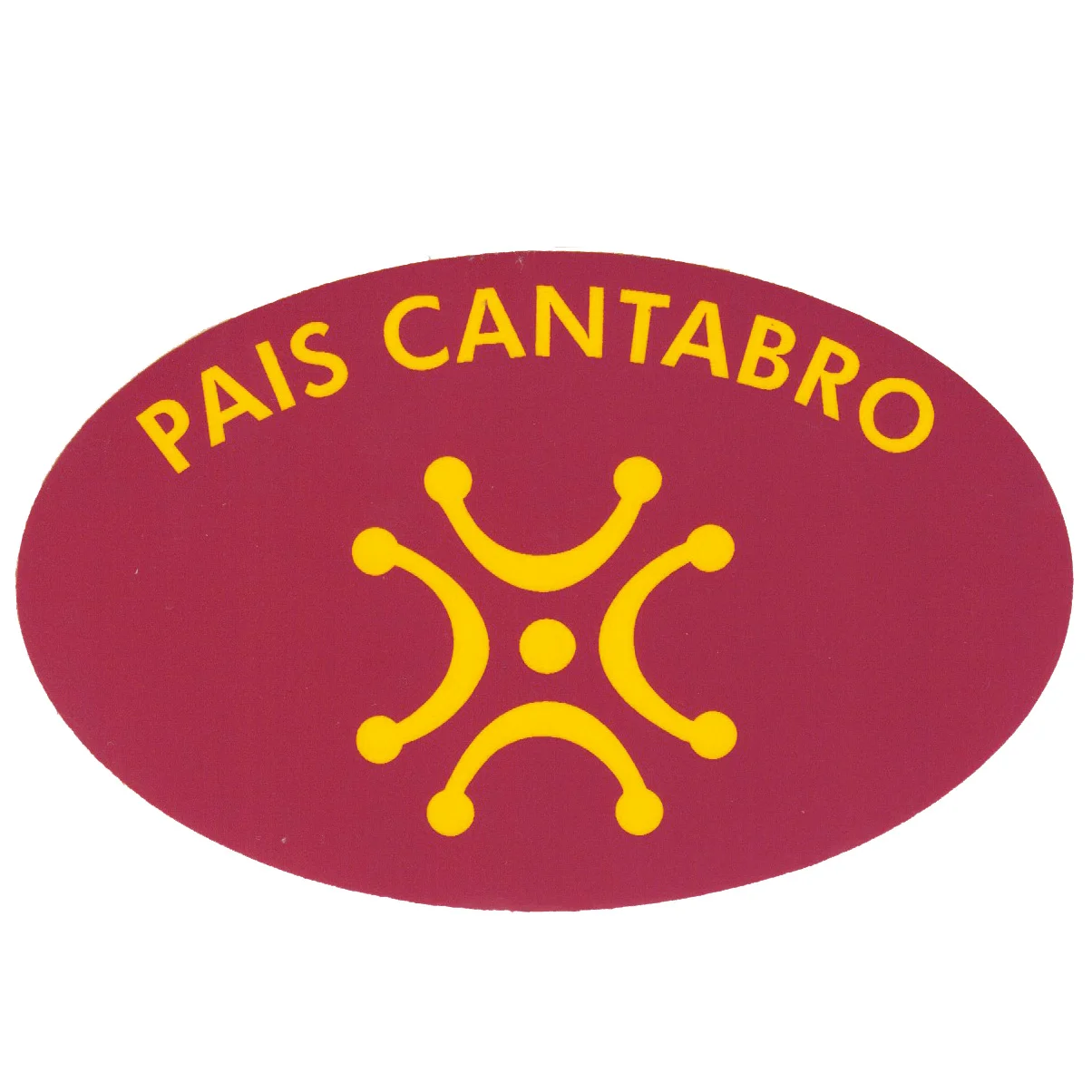 Pegatina troquelada País Cántabro