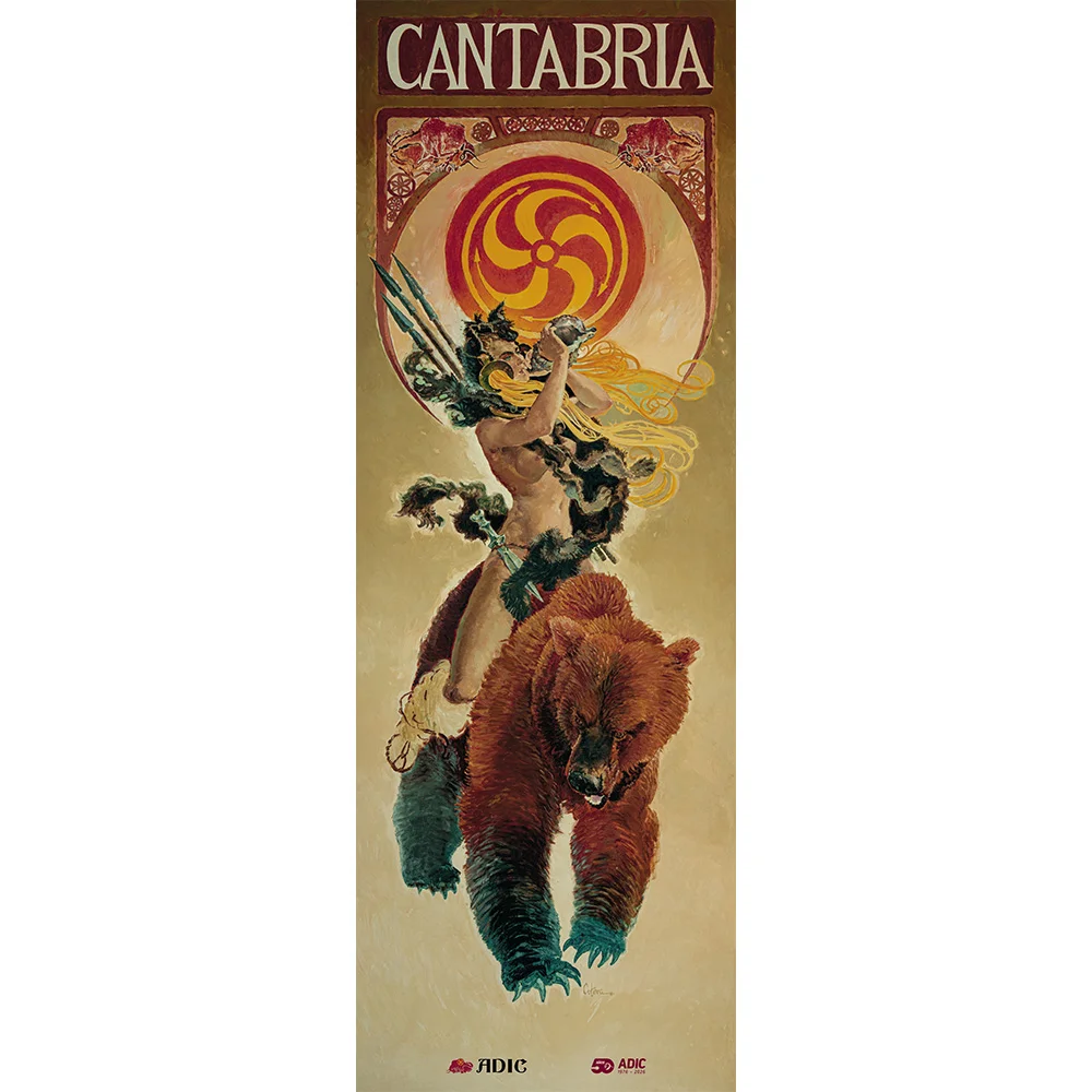 Póster «De la Osa» de Gustavo Cotera. Edición restaurada del original de 1978